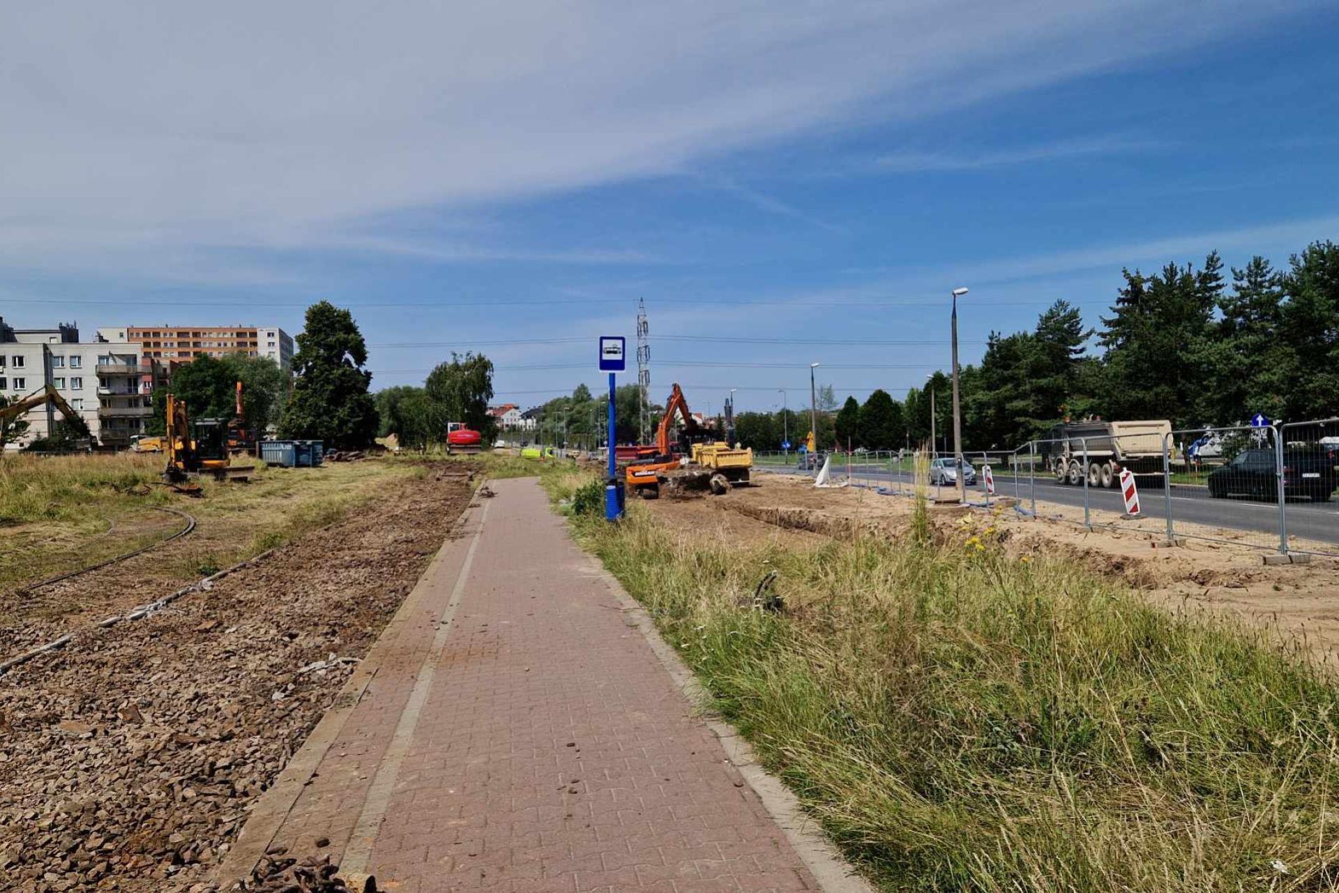 Remont pętli tramwajowej w Mistrzejowicach skończy się jeszcze później