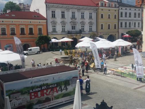 Piknik historyczny na tarnowskim Rynku. Śladem AK i Akcji Burza