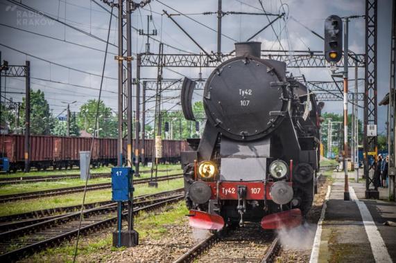 Pociąg retro. Nowy Sącz - Chabówka. Fot. Damian Radziak.