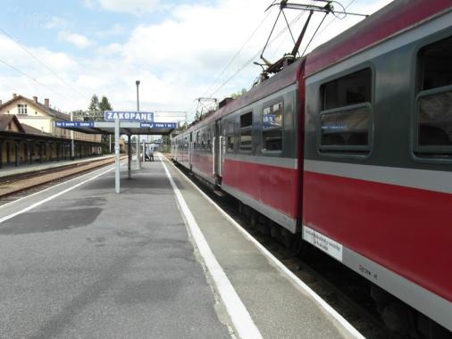 Pociągiem na trasie Kraków - Zakopane