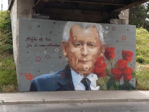 Najnowszy mural Mgr. Morsa stał się słynny na cały kraj