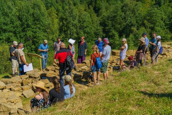 Maszkowice. Watra Archeologiczna na Górze Zyndrama