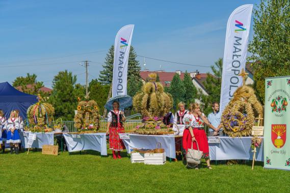 Rolnicy z województwa małopolskiego dziękują za plony w Łęgu Tarnowskim