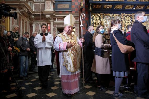 Msza św. z okazji setnych urodzin Wandy Półtawskiej