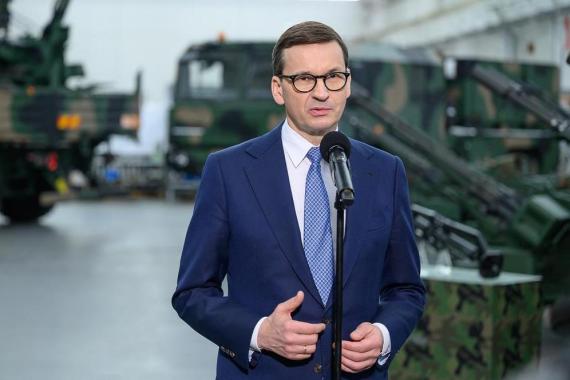 Premier w Tarnowie: W przyszłym tygodniu na Ukrainę wyjedzie pierwszy transport broni defensywnej