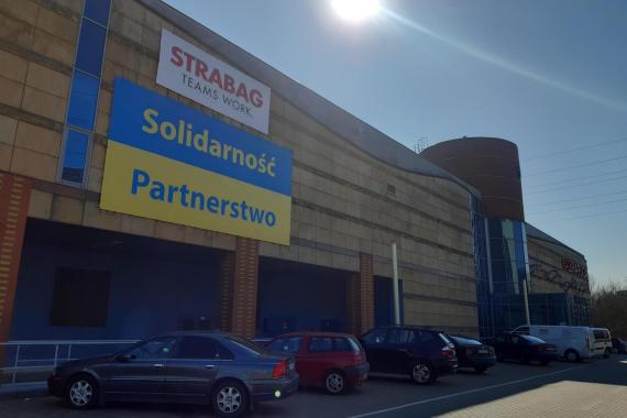 Galeria Plaza w Krakowie jest już gotowa na przyjęcie uchodźców. ZDJĘCIA