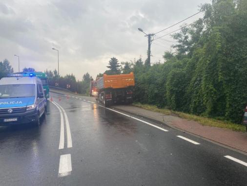 Pada i jest ślisko. Na małopolskich drogach stłuczki i wypadki