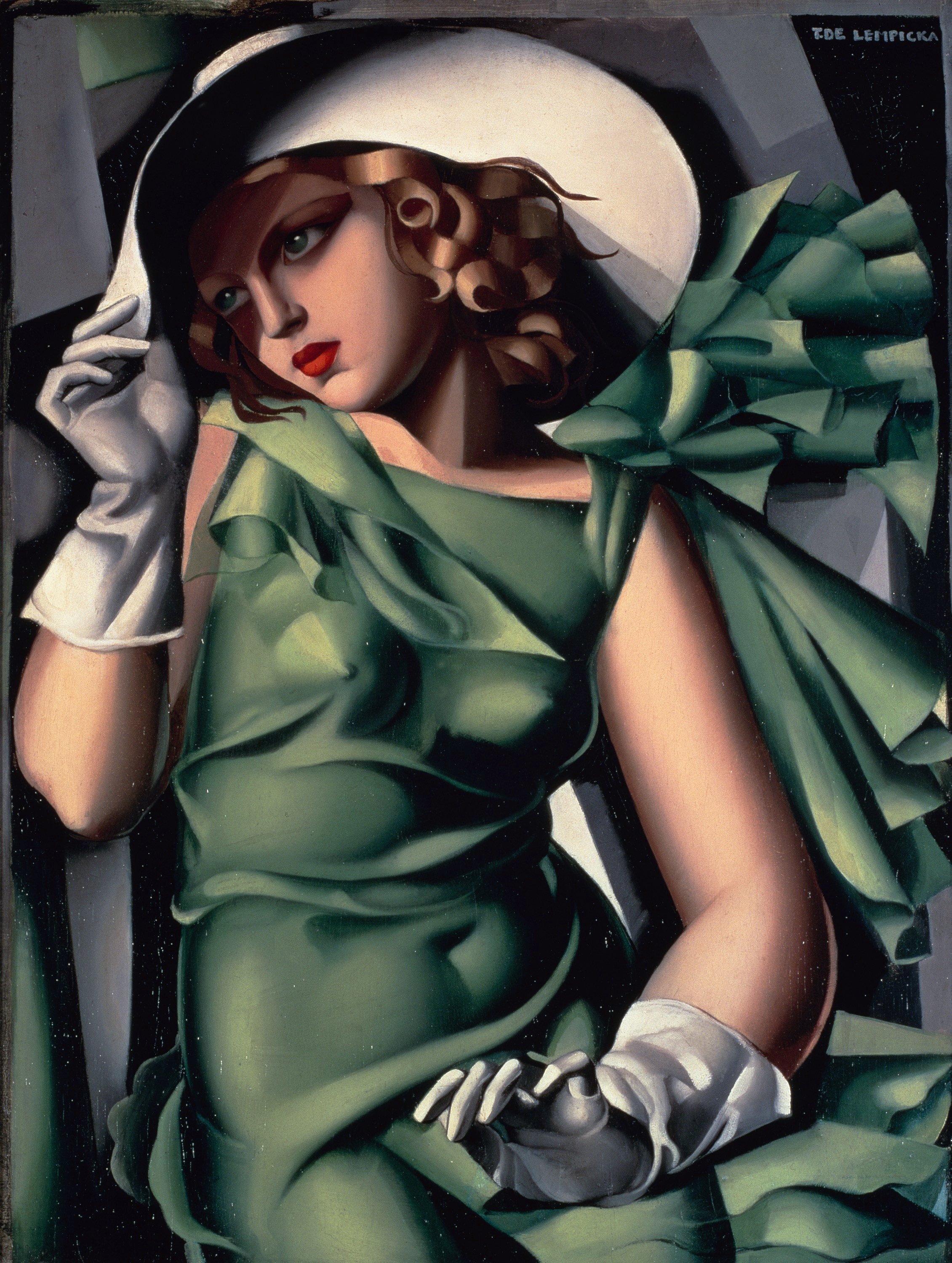  Tamara Łempicka, Dziewczyna w zieleni, 1927-1930, © Tamara de Lempicka Estate LLC