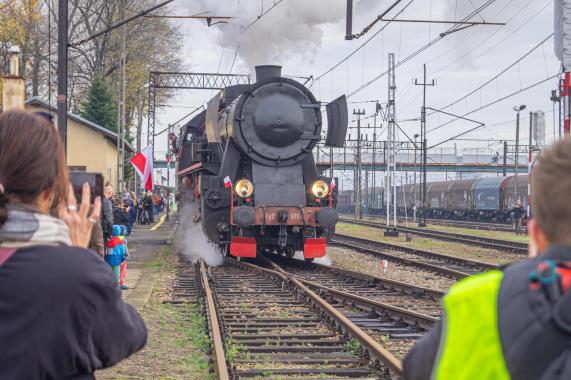 Nowy Sącz. Pociąg Wolności z okazji święta odzyskania niepodległości 2022