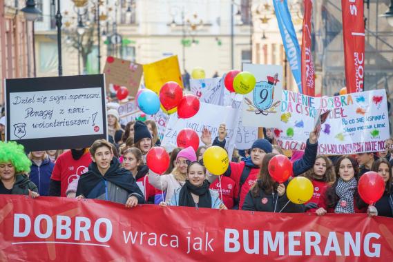 Nowy Sącz. Międzynarodowy Dzień Wolontariusza