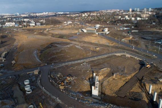 Od piątku zmiany organizacji ruchu w okolicach budowanego węzła 