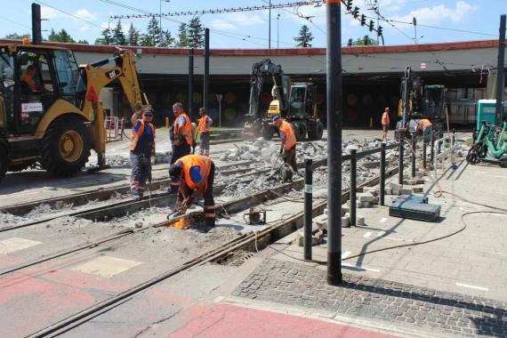 Od 3 lipca tramwaje nie jeżdżą ulicą Mogilską i Grzegórzecką