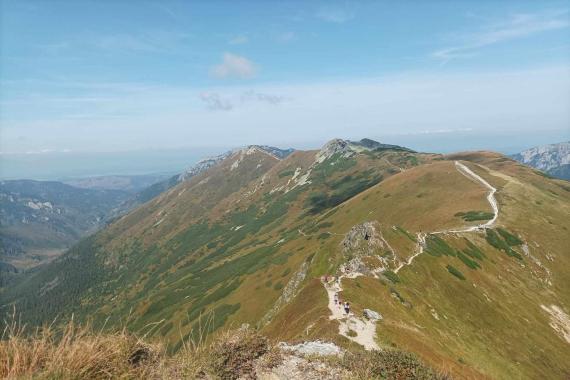 Bardzo dobre, ale jesienne warunki turystyczne w Tatrach