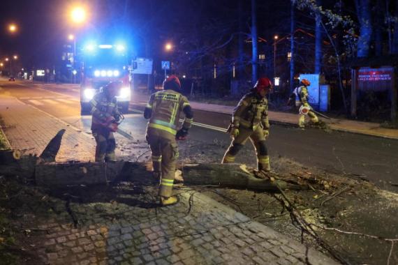 Za nami wietrzna noc w Małopolsce, ale będzie wiało nadal