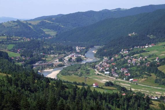 Most na Popradzie między Nowym i Starym Sączem zostanie zastąpiony przez nową przeprawę