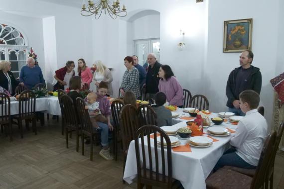 Ukraińska wigilia w Mogilanach