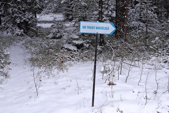 Miłośnicy biegówek muszą jeszcze zaczekać na uruchomienie tras wokół Mogielicy