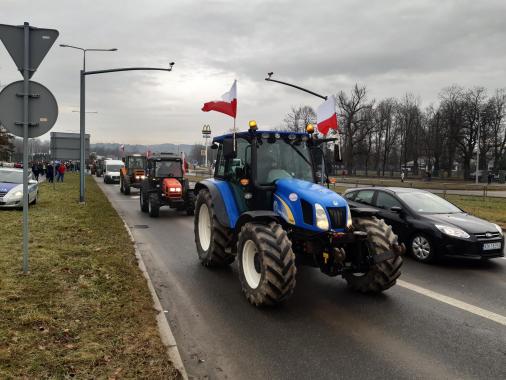 Protest rolników 20 lutego: pełna lista utrudnień w Małopolsce