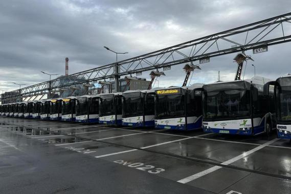 Kraków: MPK testuje Solarisa zasilanego wodorem; w planach zakup autobusów na to paliwo