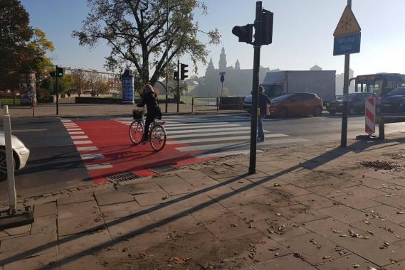 Zła pogoda storpedowała pracę na moście Dębnickim w Krakowie. Termin przesunięty