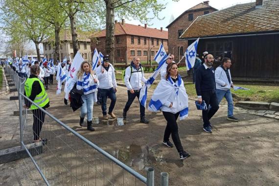 W poniedziałek w Oświęcimiu Marsz Żywych. Będą utrudnienia na drogach