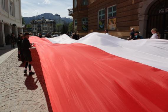 Obchody 233. rocznicy uchwalenia Konstytucji 3 Maja w Zakopanem