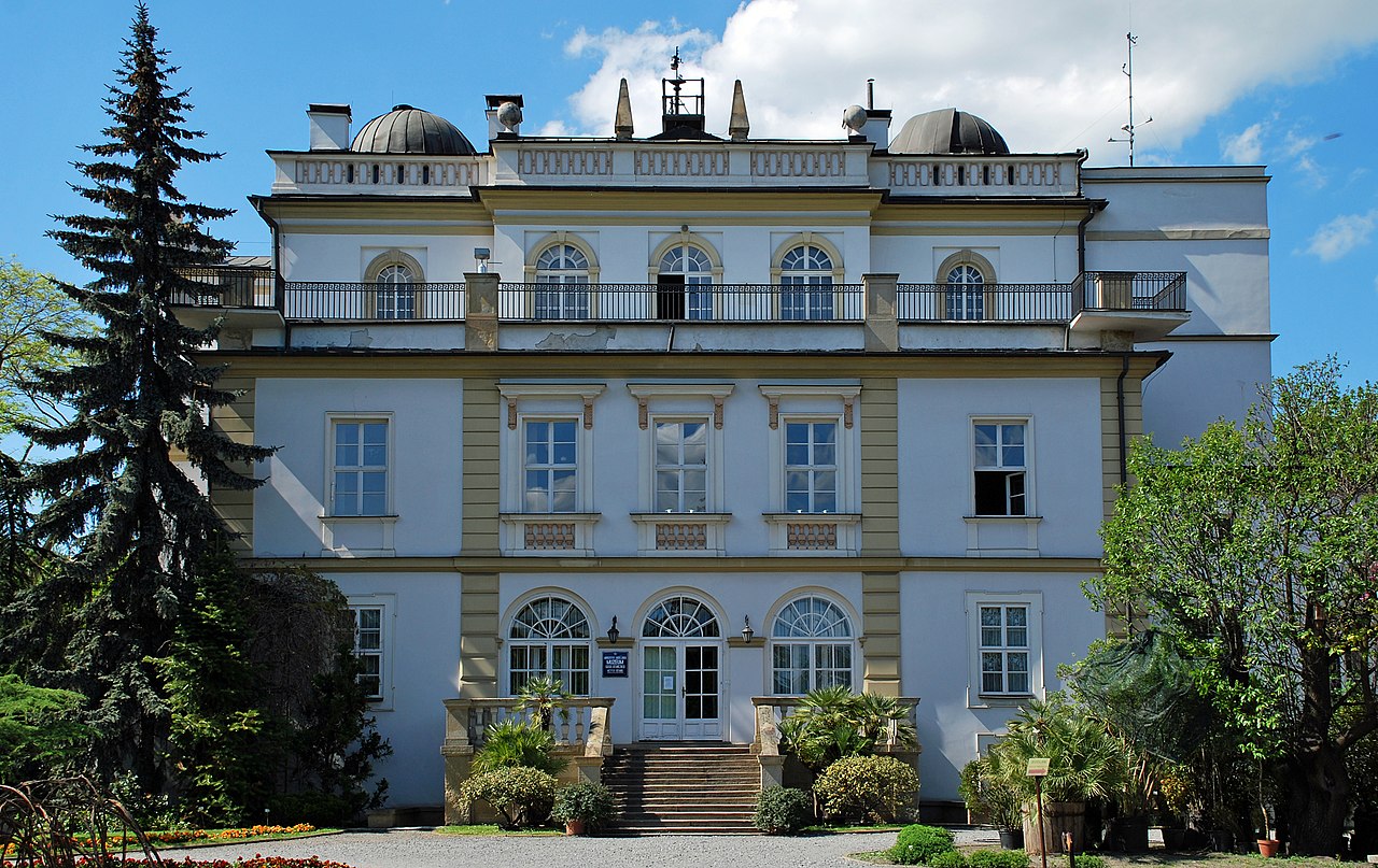 Pierwsza siedziba Obserwatorium Astronomicznego UJ, obecnie Collegium Śniadeckiego w Krakowie (fot.Zygmunt Put/Wikipedia)