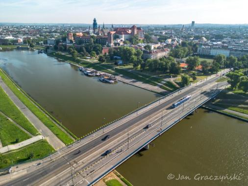 Komunikacja. Będzie nowa, stała organizacja ruchu na moście Grunwaldzkim