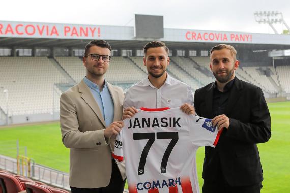 Pasy mają nowego zawodnika. Patryk Janasik przeszedł ze Śląska do Cracovii