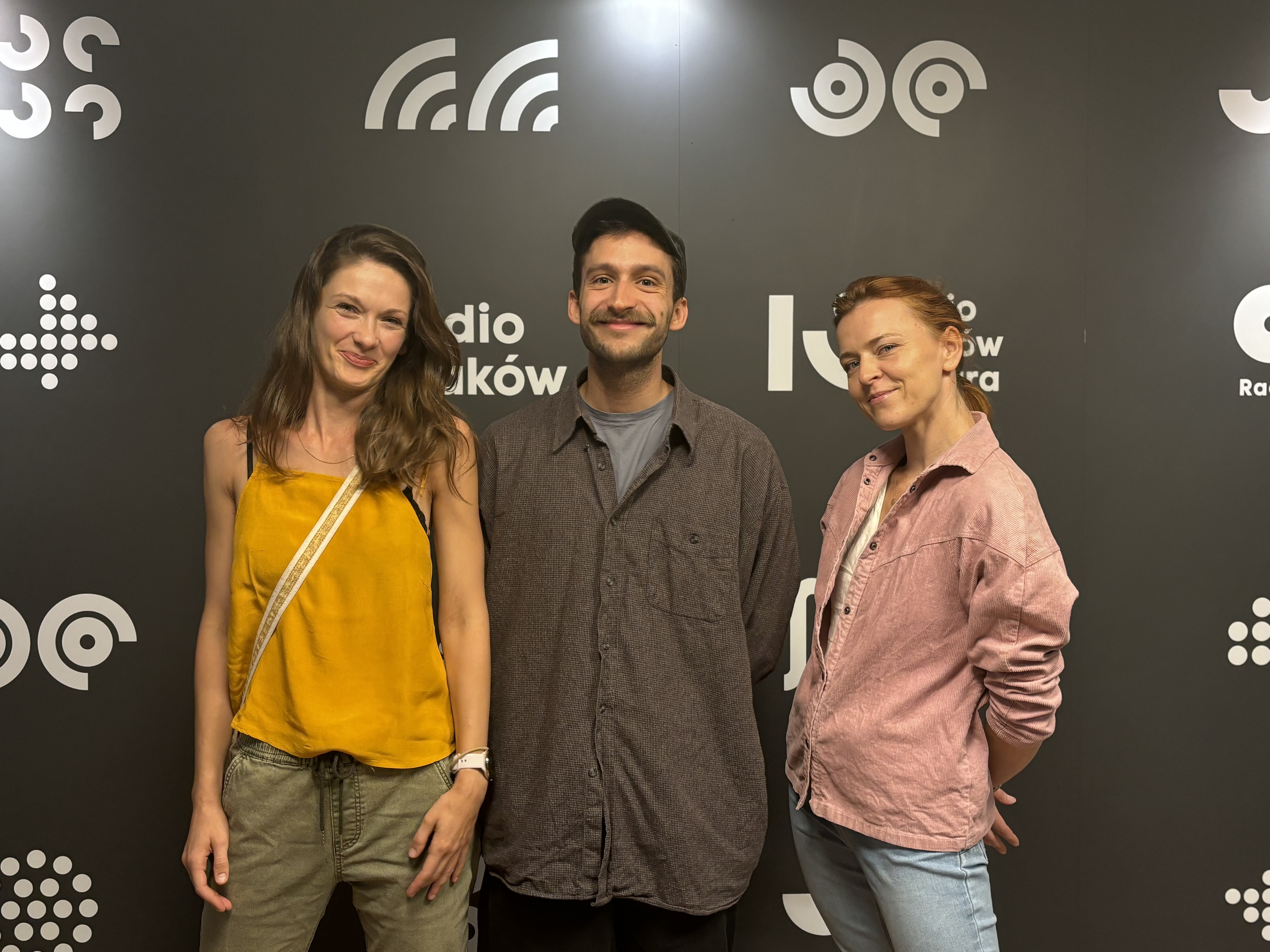 Agata Kamykowska, Kacper Szklarski i Marta Mietelska-Topór/fot. Georgina Gryboś