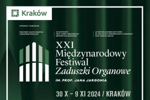 XXI Międzynarodowy Festiwal Zaduszki Organowe im. prof. Jana Jargonia | 30 października – 9 listopada 2024