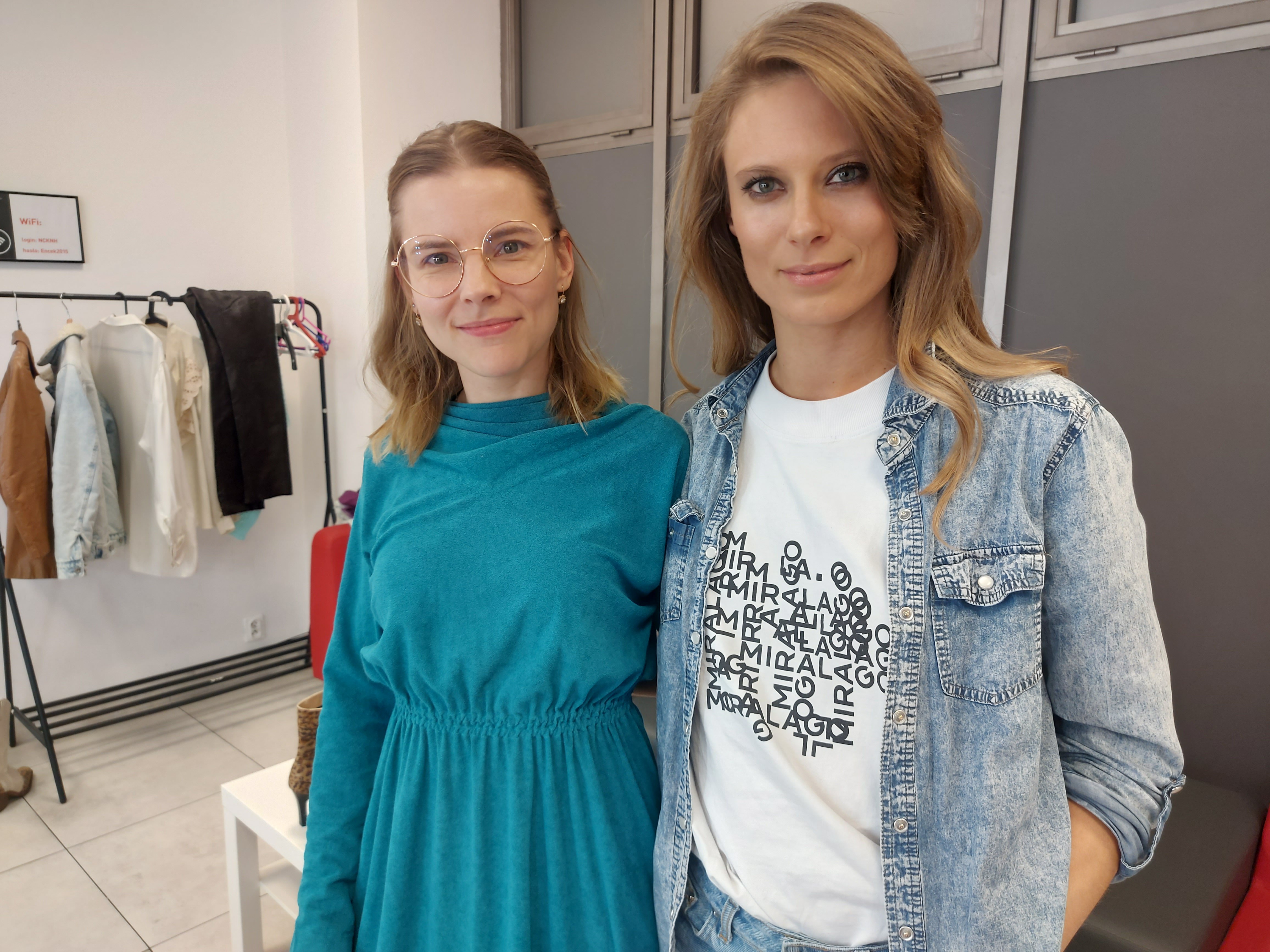 Marta Zalewska i Julia Pietrucha, fot. Sylwia Paszkowska