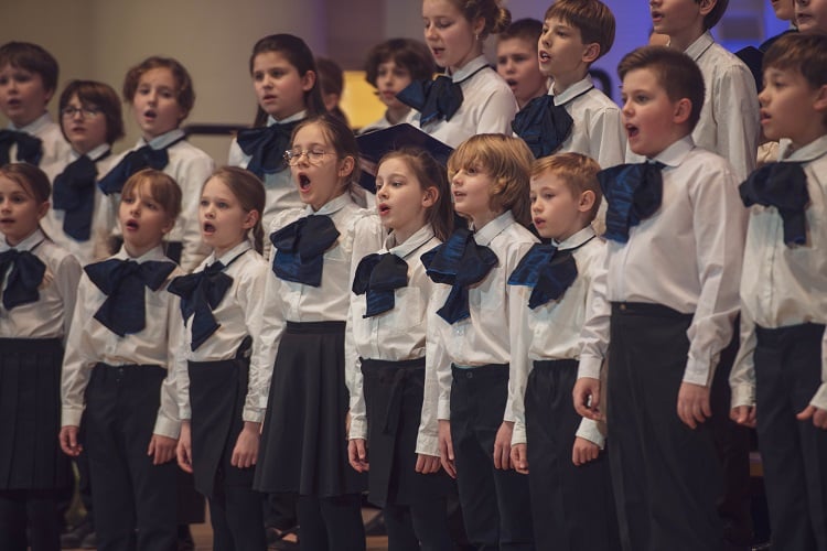 Chór Chłopięcy i Dziewczęcy Filharmonii Krakowskiej, fot. K. Kalinowski