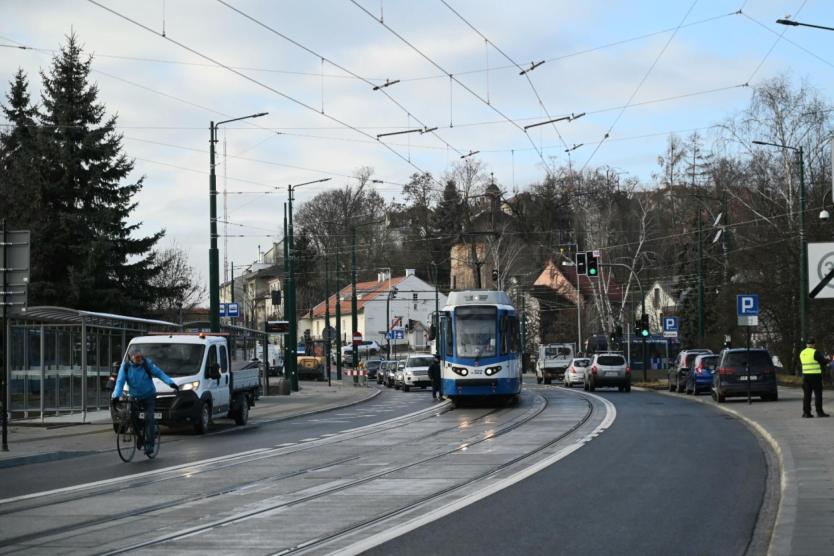 Tramwaje wróciły na ul. Kościuszki w Krakowie