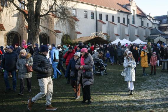 Zawsze w Święta tłumnie przybywają tu krakowianie i turyści