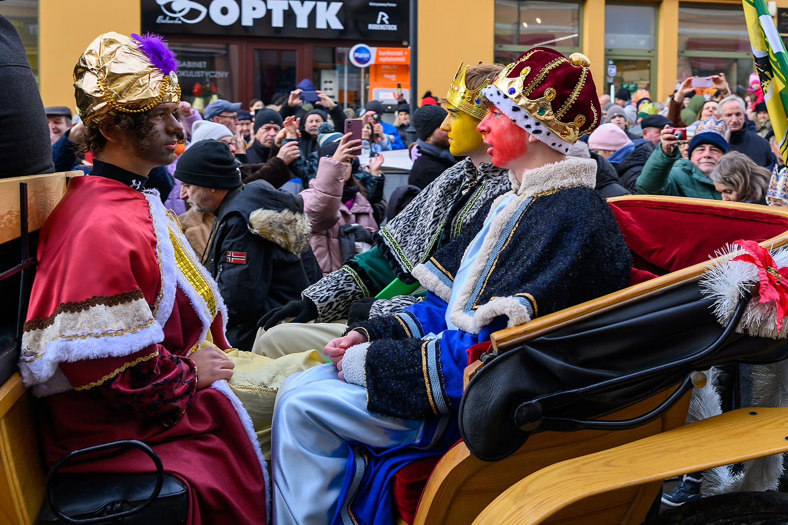 W Tarnowie trzej królowie zajechali w tym roku dorożką