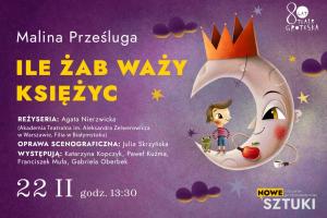  Ile żab waży księżyc - czytanie performatywne w Teatrze Groteska