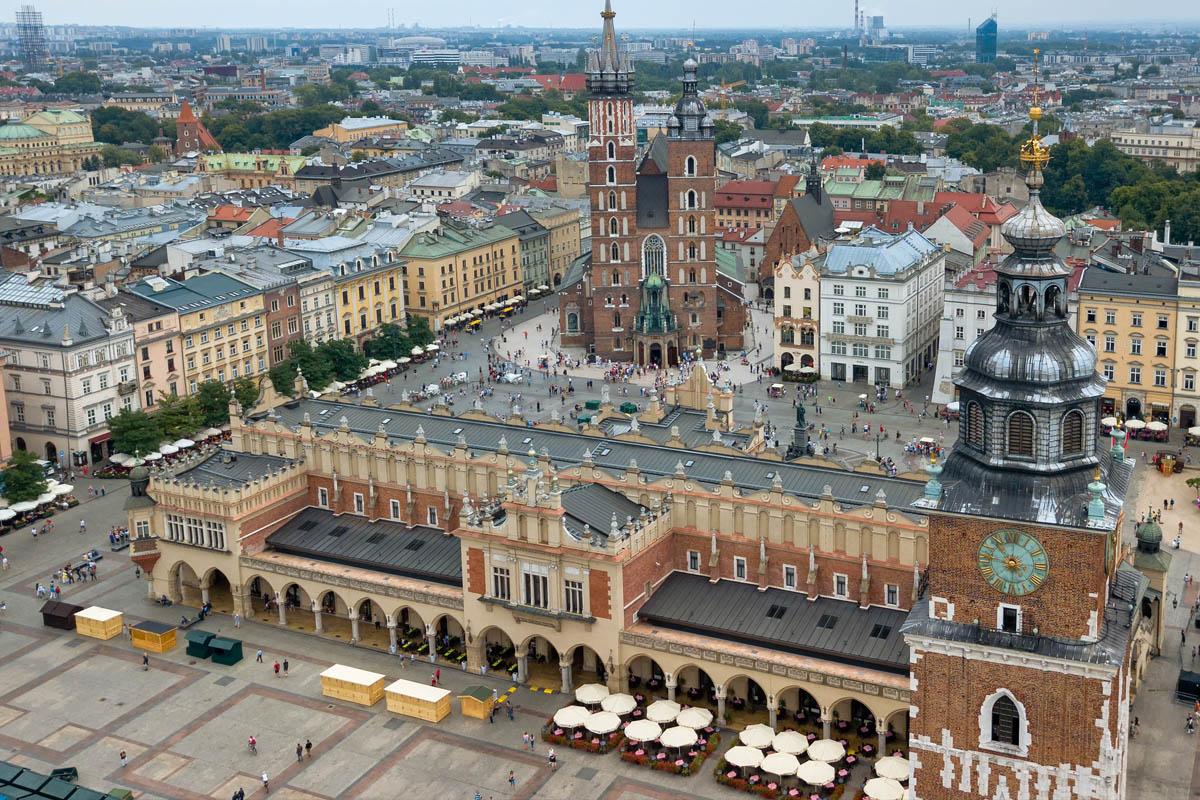 Rynek w Krakowie