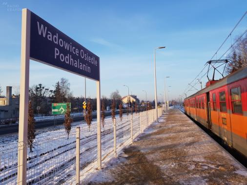 Wadowice: nowy przystanek kolejowy w pobliżu osiedla Podhalanin