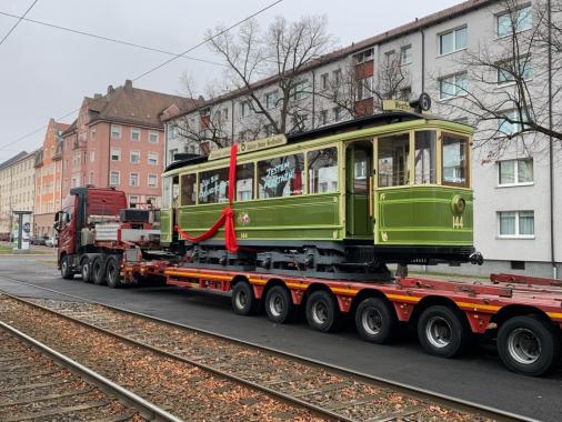 MPK przywróci do ruchu zabytkowy tramwaj z Norymbergi