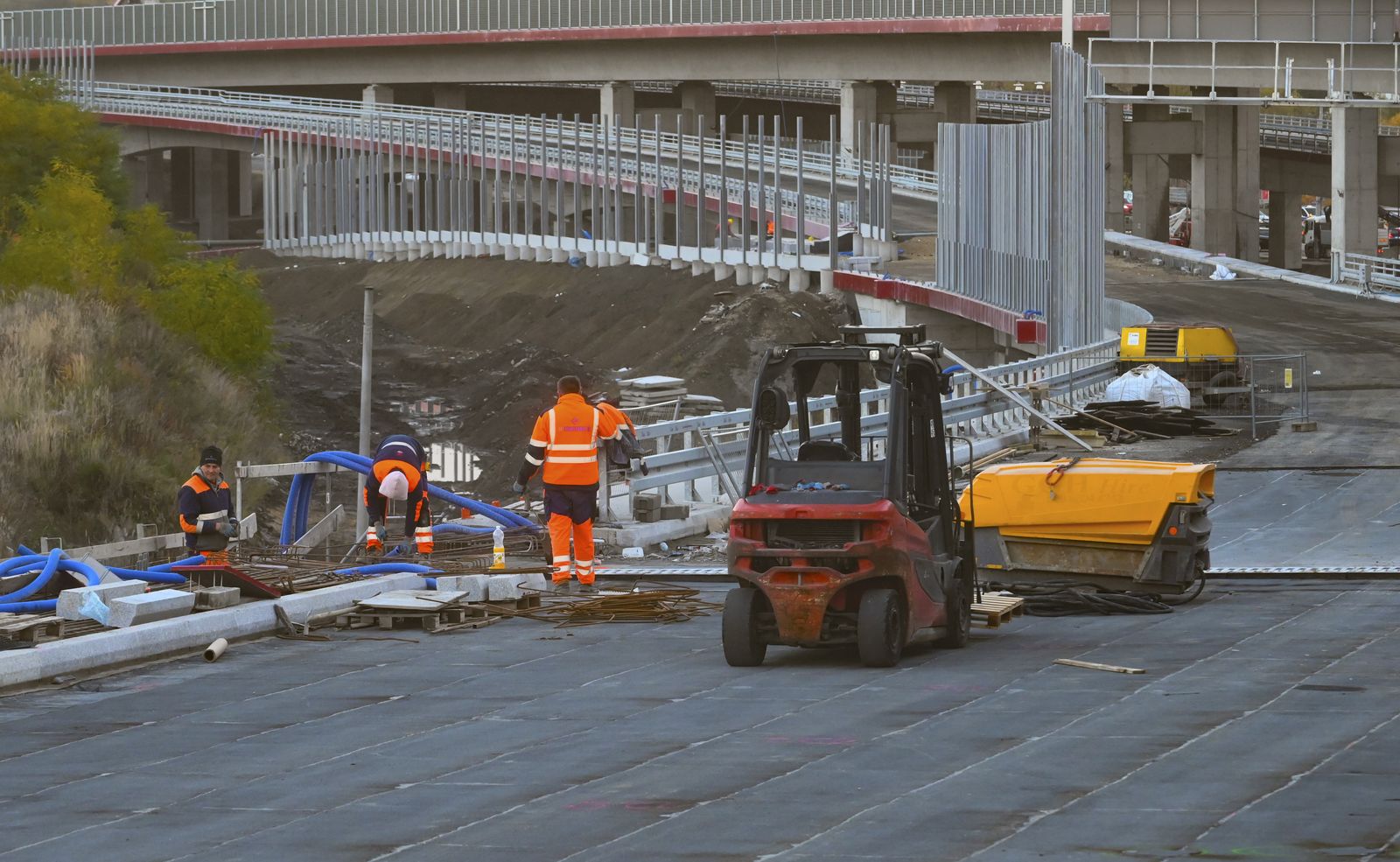 Duże zmiany na S-7 w krakowskich Mistrzejowicach. Już niedługo tędy pojadą kierowcy.