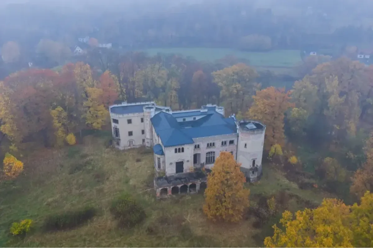 Pałac w Zagórzanach. / fot: Damian Radziak