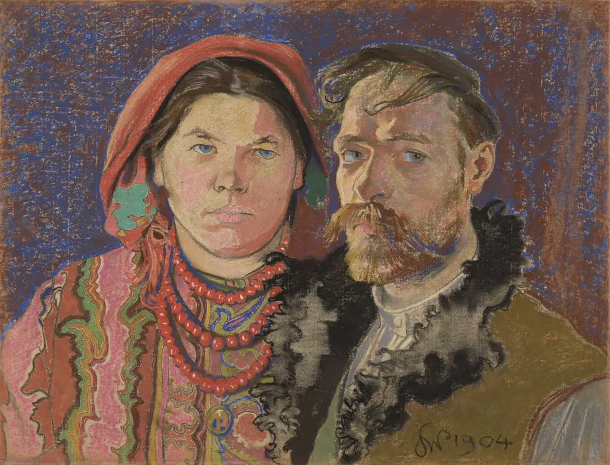 Teodora Wyspiańska i Stanisław Wyspiański