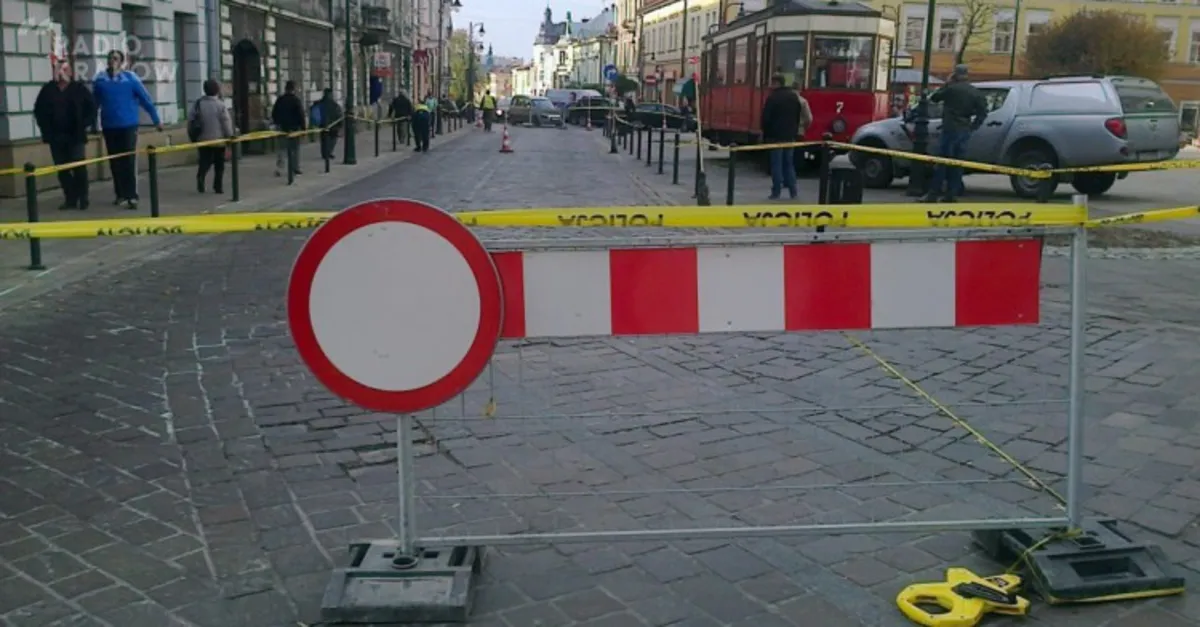 Znów utrudnienia na ulicy Krakowskiej w Tarnowie