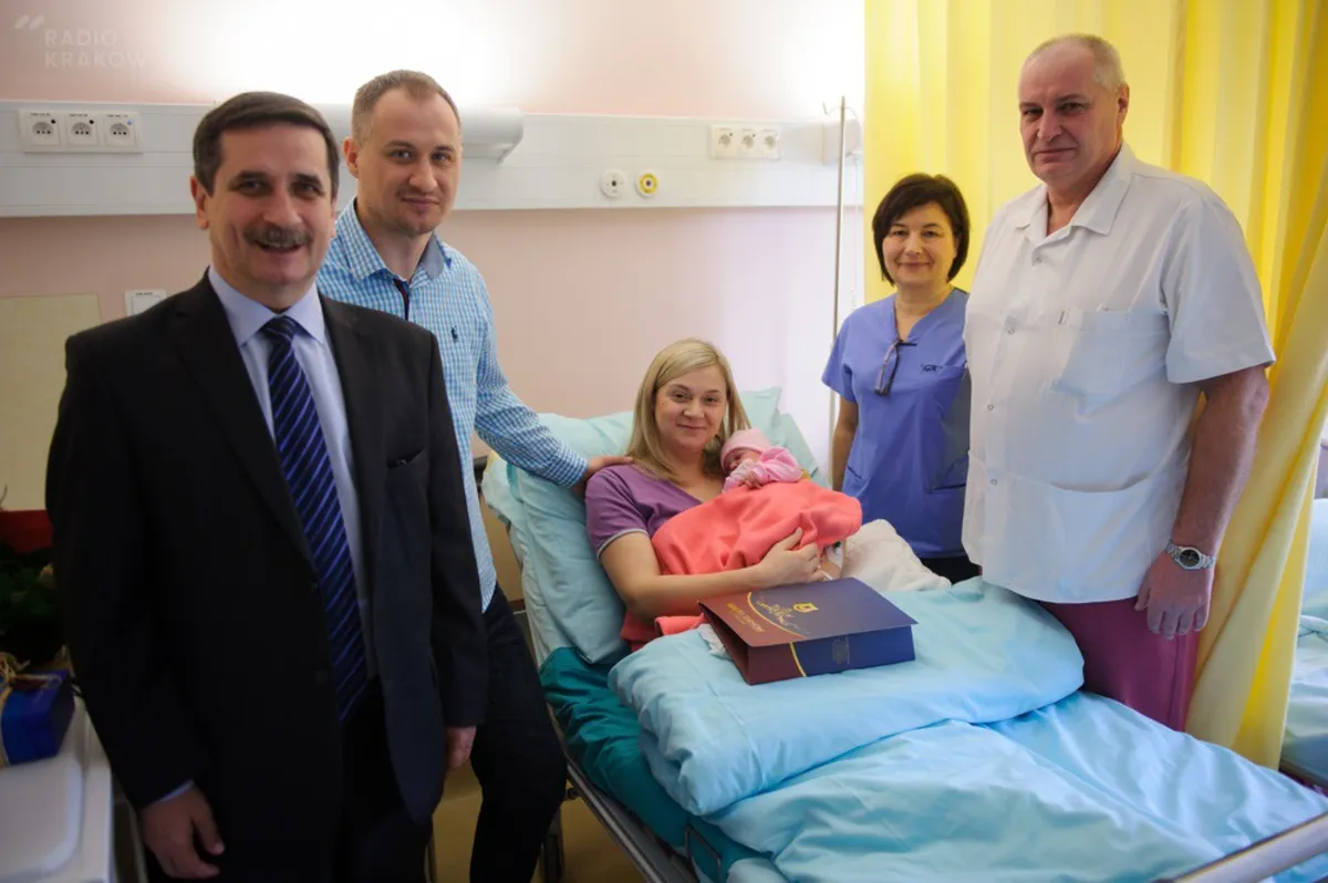 Pierwsza tarnowianka urodzona w 2015 roku ma na imię Weronika. ZDJĘCIA