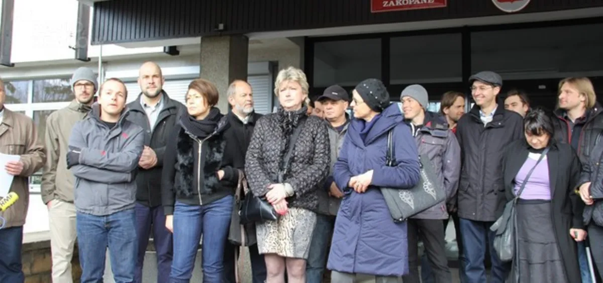 Zakopane: manifestacja poparcia dla Parku Kulturowego