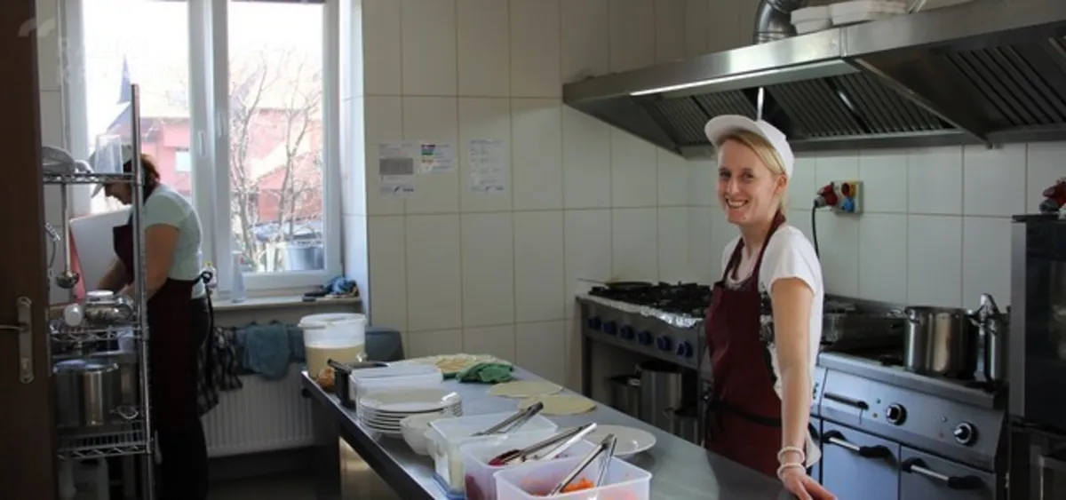 Niezwykła stołówka pomaga w powrocie do normalnego życia