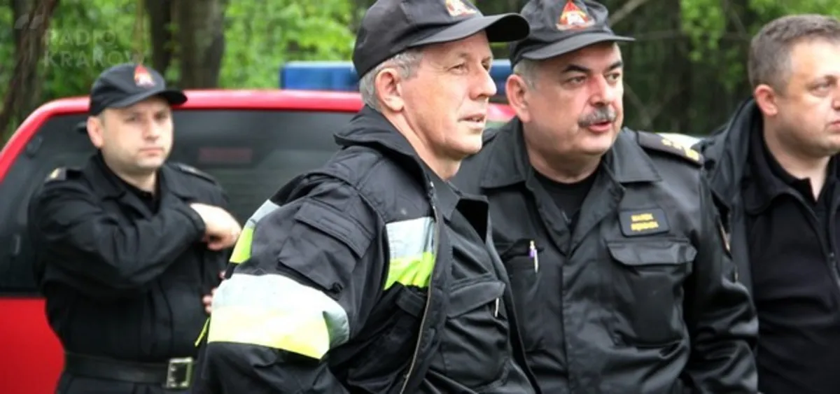 Komendant Główny PSP był w Małopolsce. Uspokajał