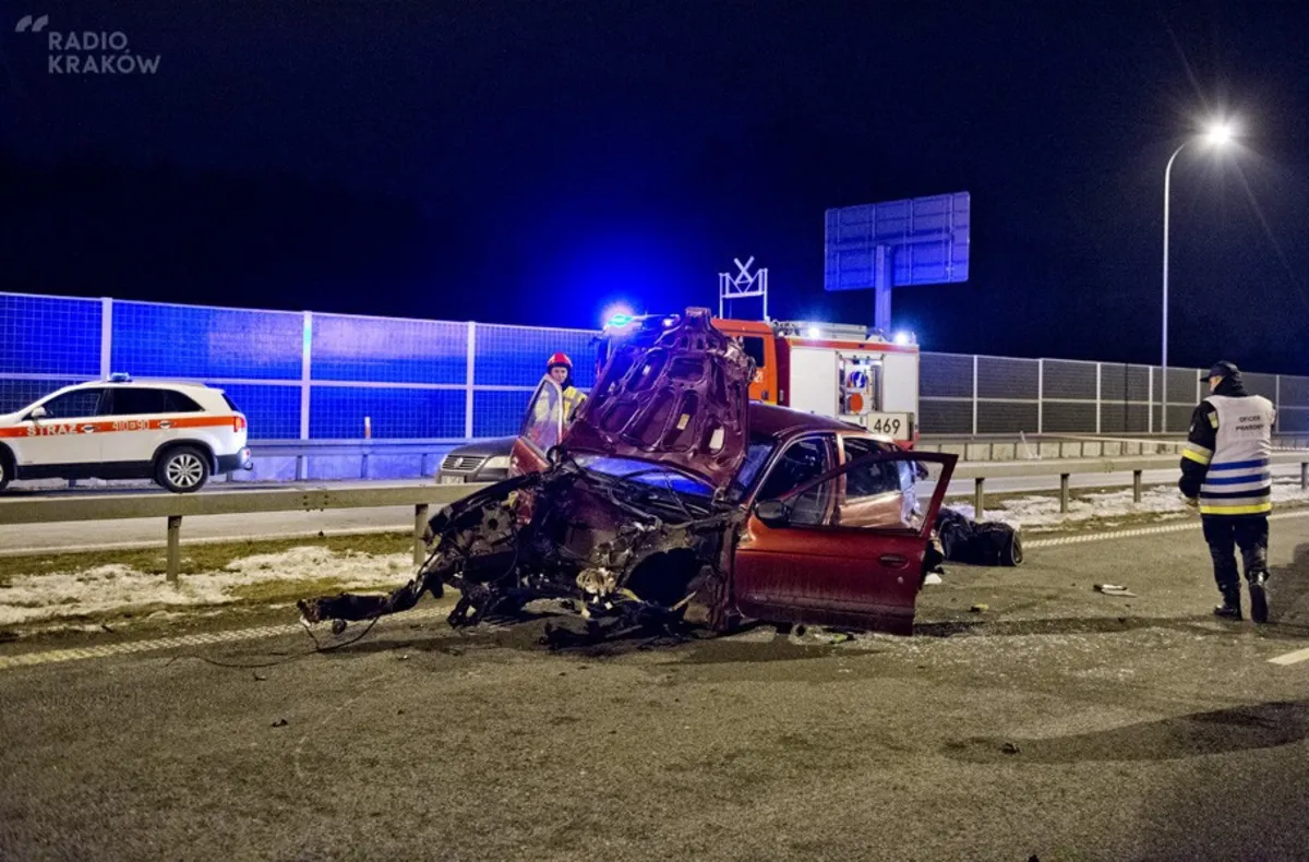Koszmarny wypadek na A4, nie żyje dwóch siatkarzy