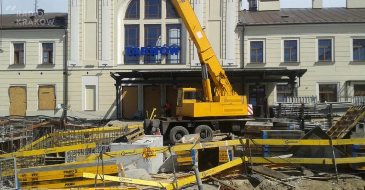 Tarnowski dworzec kolejowy nie jest jeszcze gotowy na obsługę pielgrzymów na ŚDM?